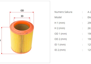 FILTRO DE AIRE HYUNDAI MIGHTY