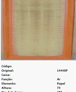 FILTRO DE AIRE PEUGEOT 207 COMPACT 1.4