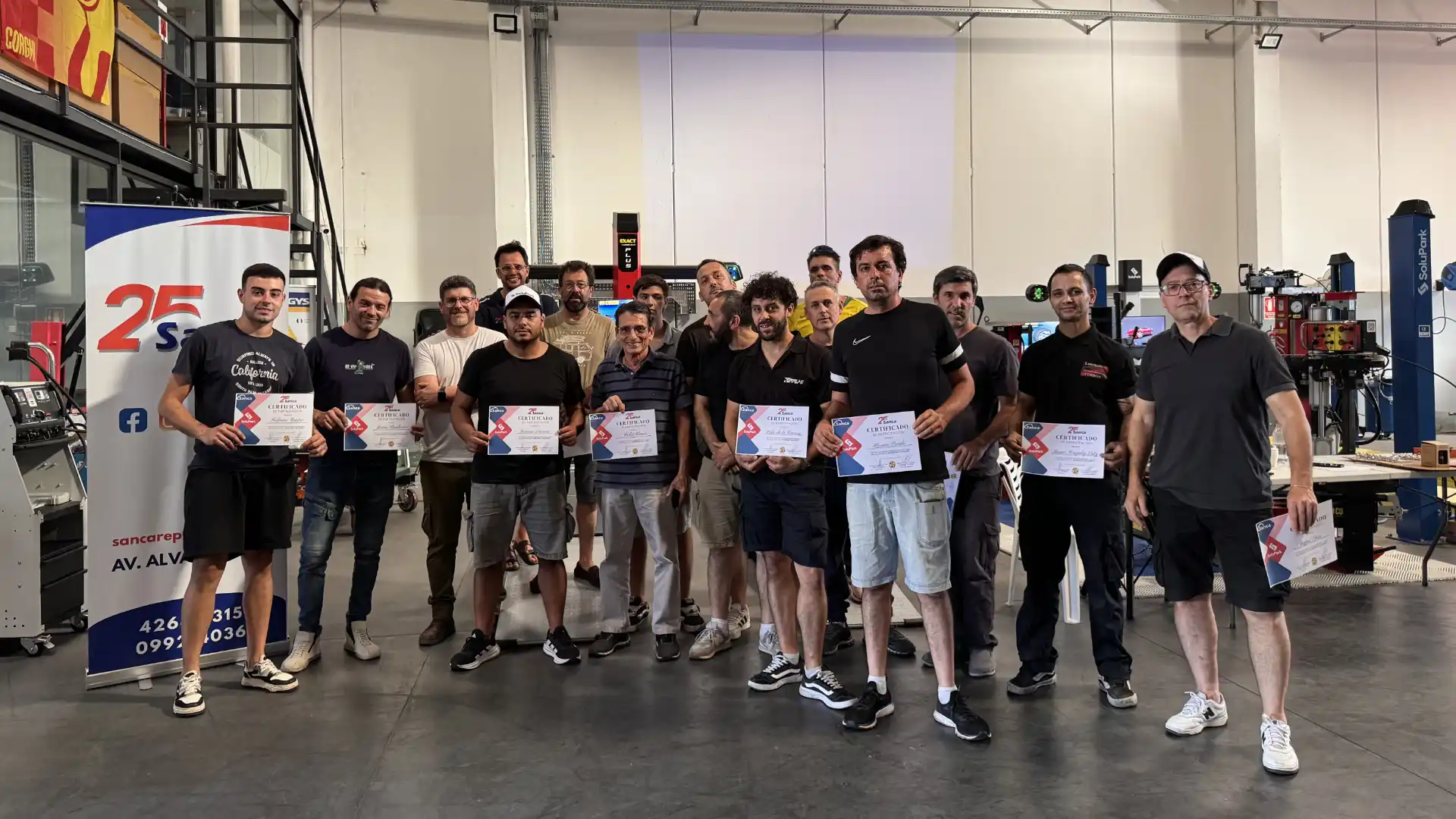 SANCA Academy - 1er Curso de Alineación y Balanceo en Montevideo junto a SoluPark