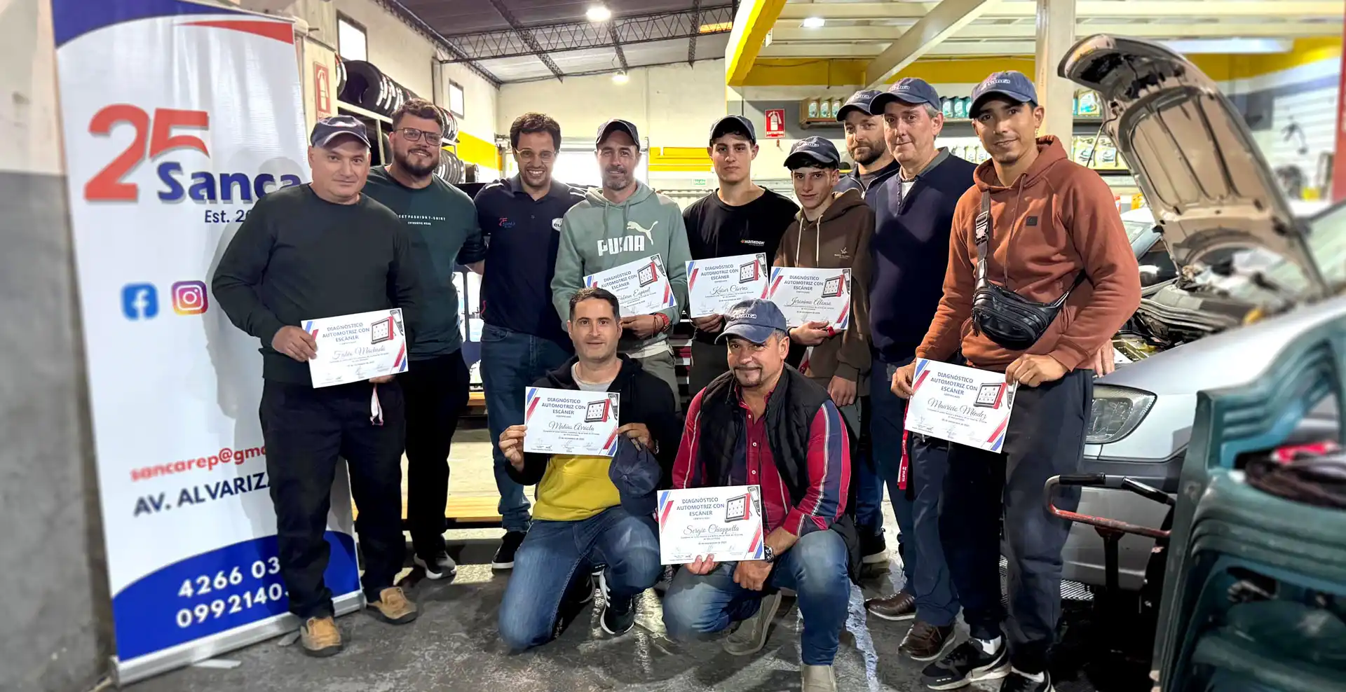 SANCA Academy - Curso de diagnóstico con escaner