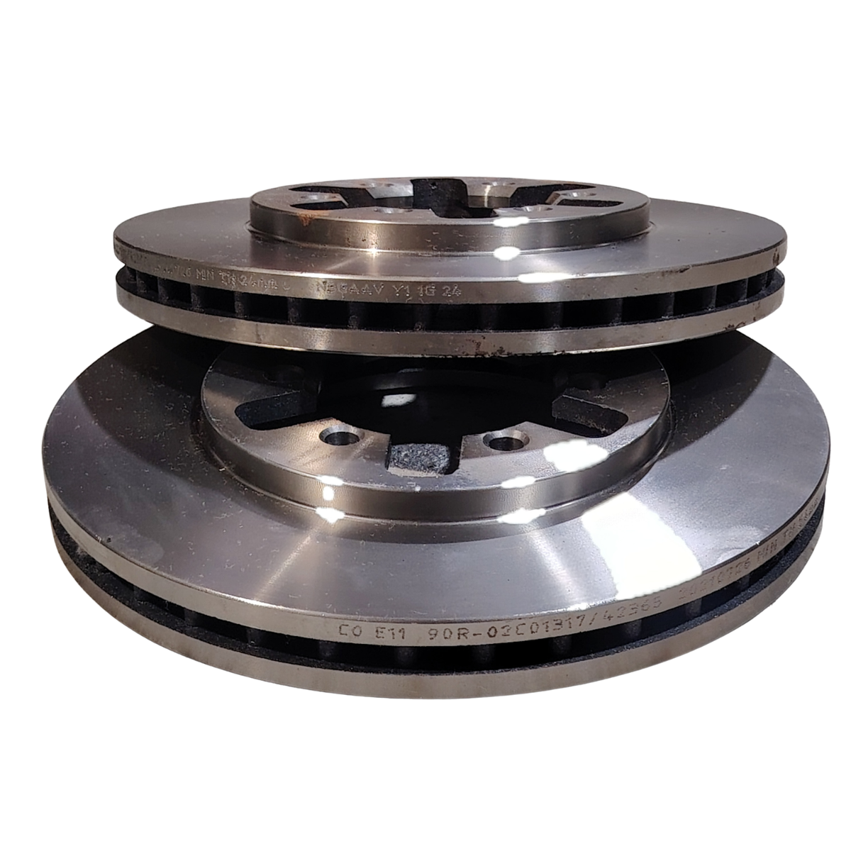 DISCO DE FRENO DELANTERO VENTILADO NISSAN FRONTIER/D22 - Imagen 3